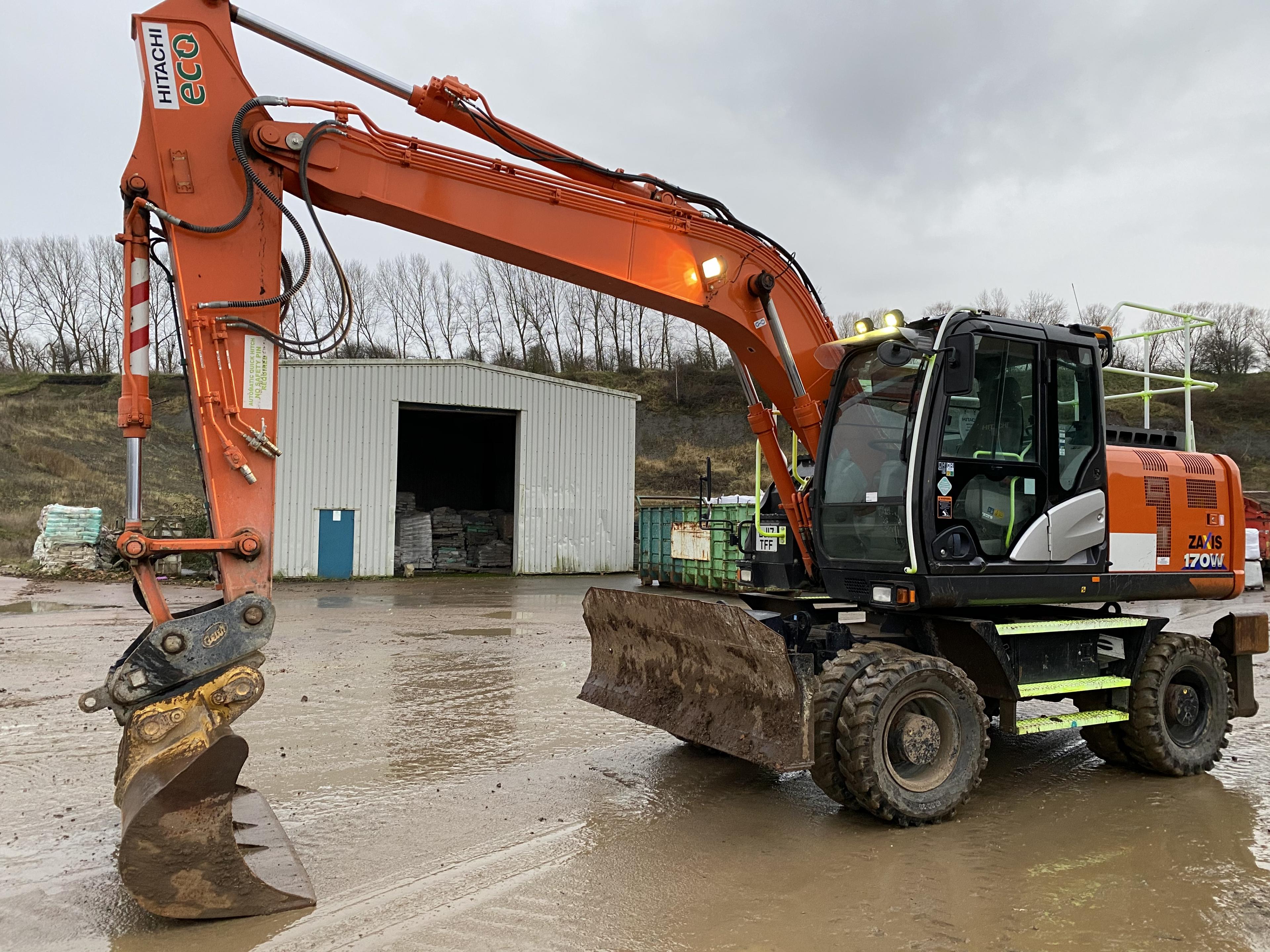 Excavators Hitachi Hitachi ZX170W-6