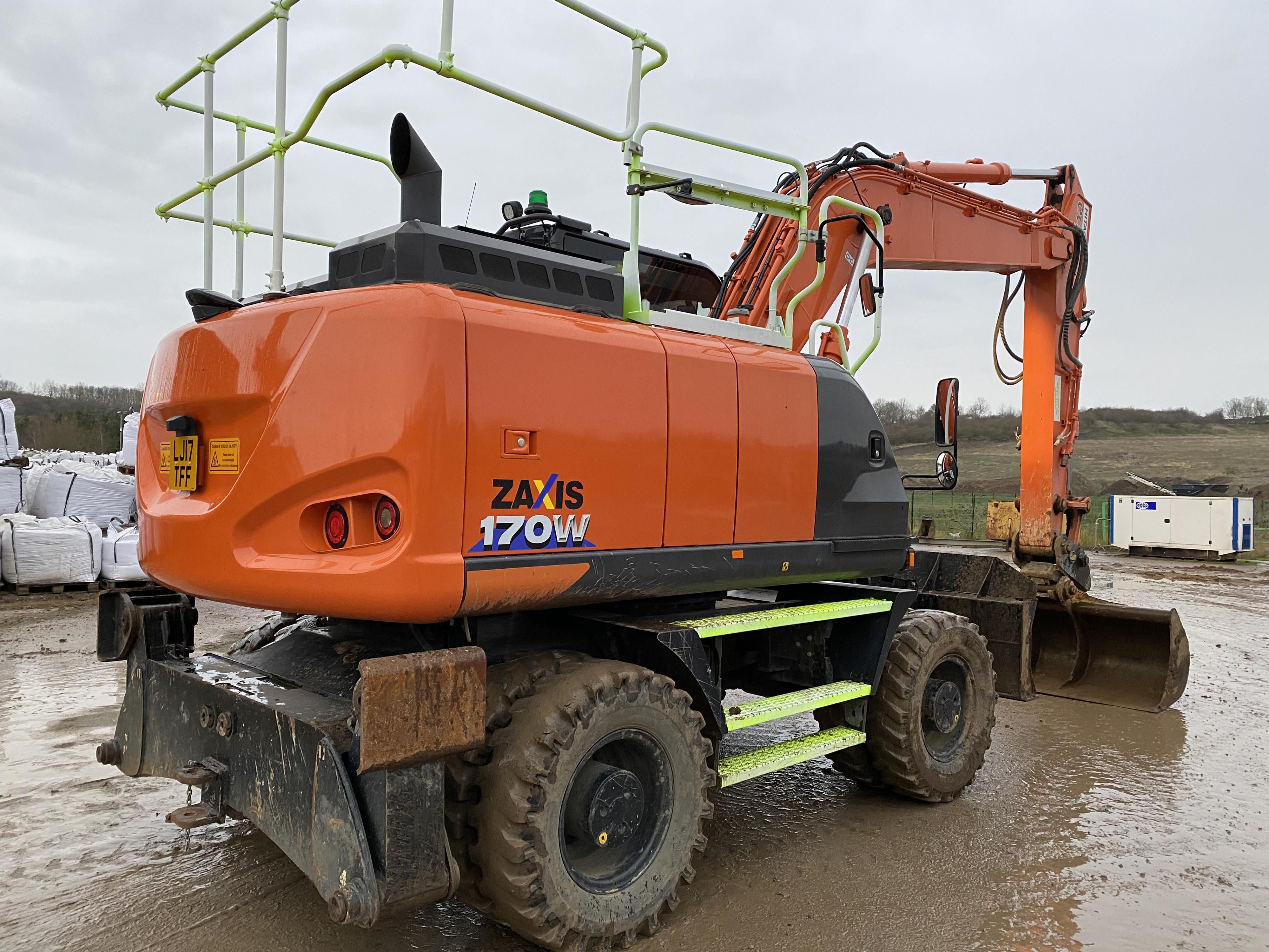 Excavators Hitachi Hitachi ZX170W-6